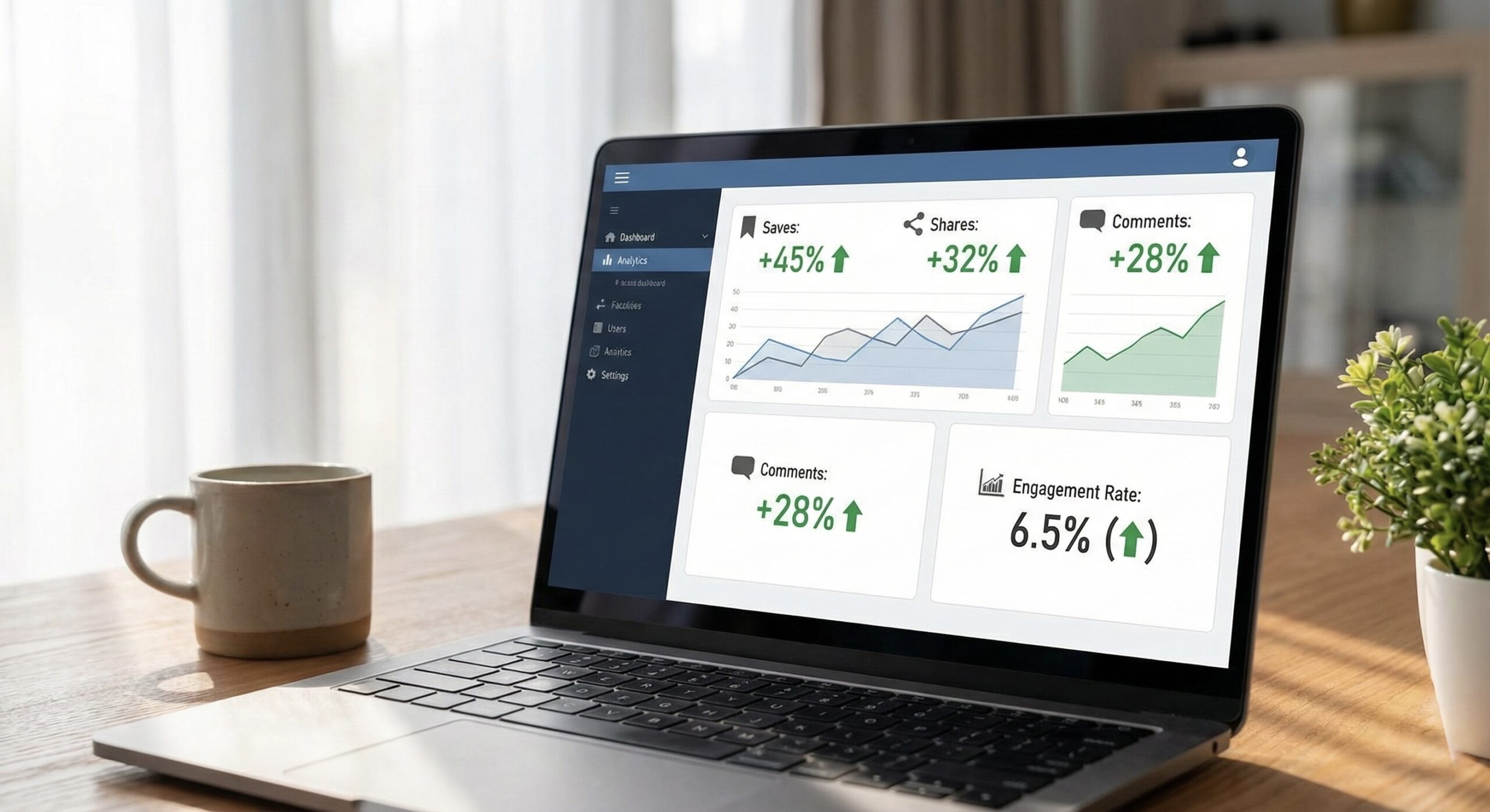 increase engagement without ads through organic content