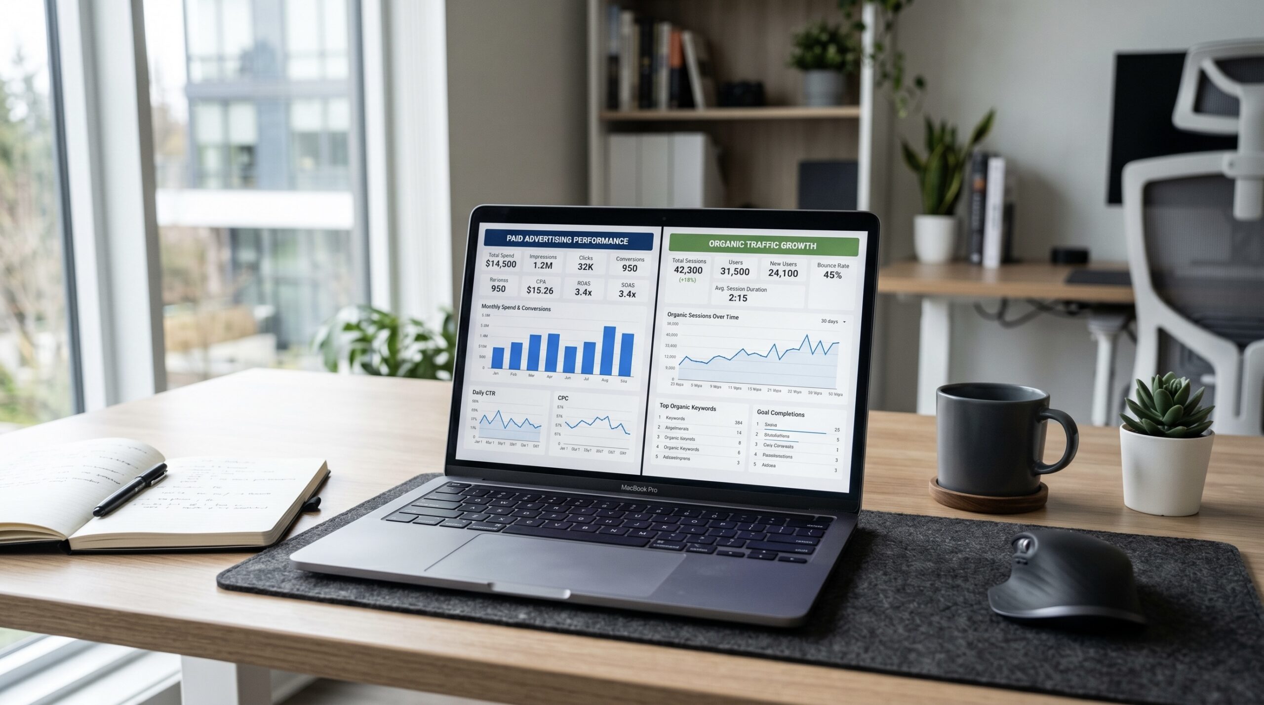 performance marketing vs organic marketing